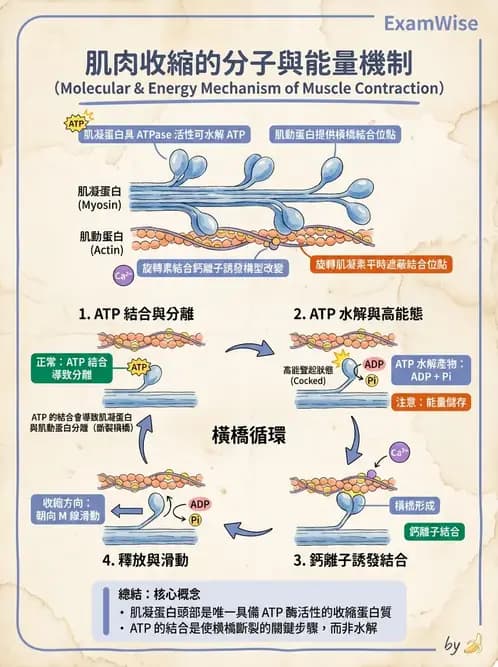 物治 - 肌肉收縮與纖維特性 - AI 圖文解析預覽