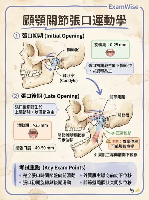 物治 - 顳顎關節肌動學與生物力學 - AI 圖文解析預覽