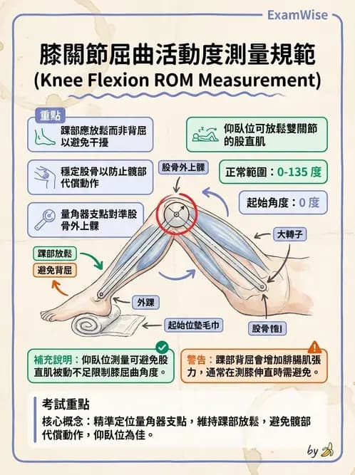 物治 - 下肢與脊椎關節活動度 - AI 圖文解析預覽