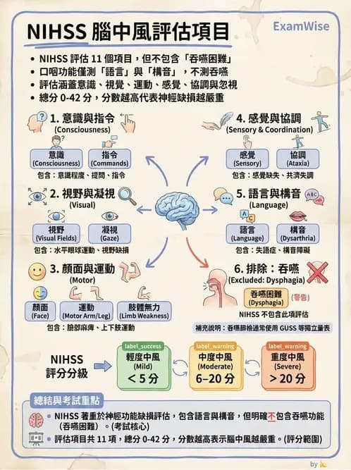 物治 - 腦中風動作評估與分期 - AI 圖文解析預覽