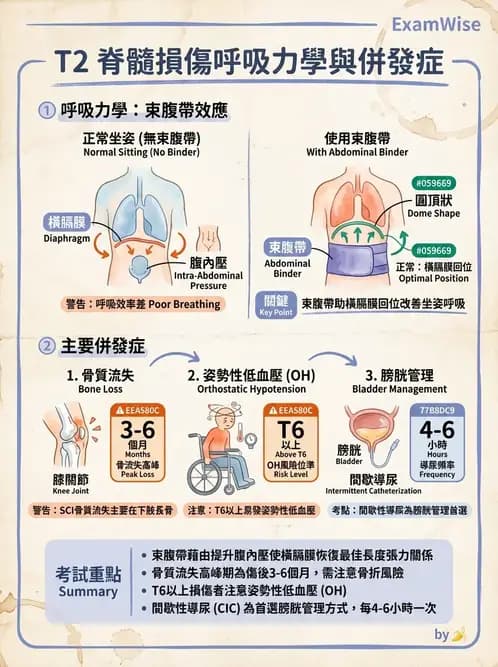 物治 - SCI併發症與呼吸管理 - AI 圖文解析預覽