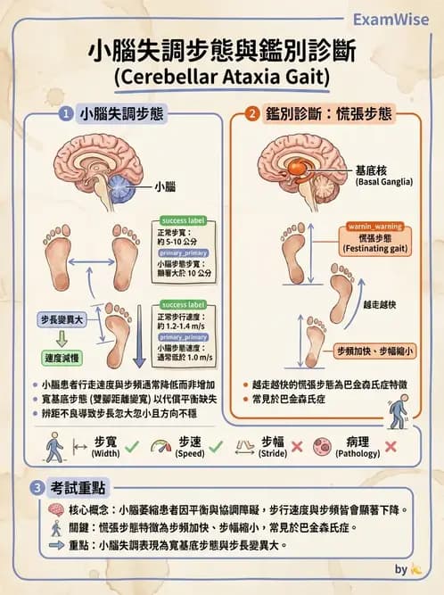 物治 - 小腦疾病物理治療 - AI 圖文解析預覽