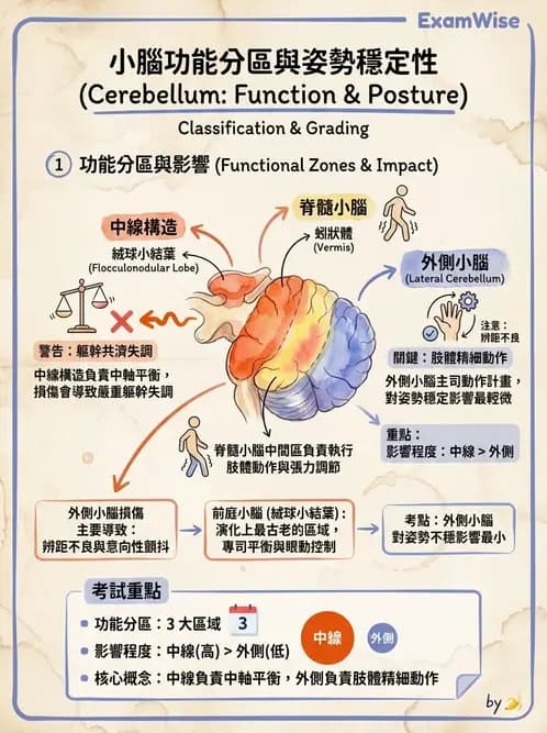 物治 - 小腦疾病物理治療 - AI 圖文解析預覽