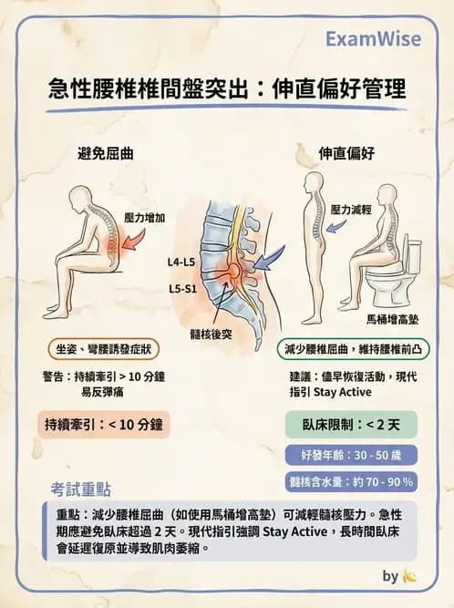 物治 - 腰椎椎間盤與脊椎狹窄 - AI 圖文解析預覽
