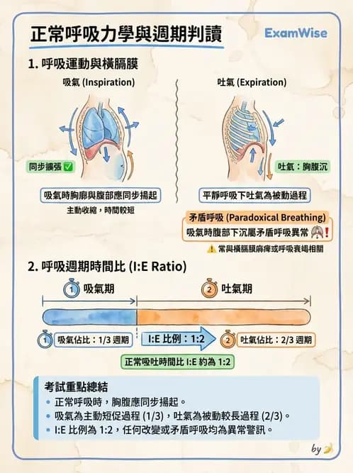 物治 - 呼吸臨床評估技術 - AI 圖文解析預覽