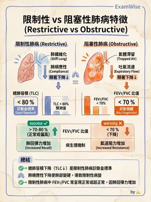 物治 - 阻塞性肺疾病物理治療 - AI 圖文解析預覽