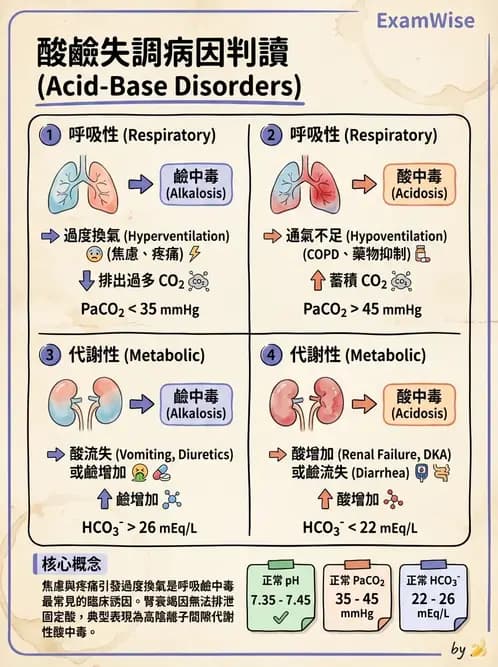 物治 - 肺功能測試與血氣體分析 - AI 圖文解析預覽