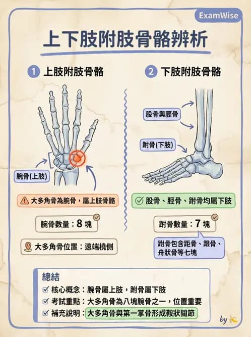 物治 - 骨骼與關節解剖 - AI 圖文解析預覽