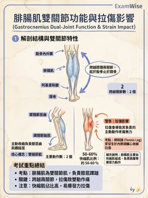 物治 - 軀幹與下肢肌肉解剖 - AI 圖文解析預覽
