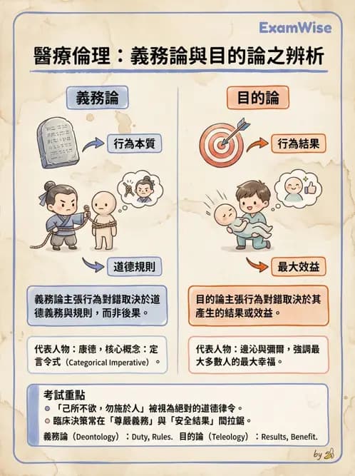 物治 - 倫理學理論與學派 - AI 圖文解析預覽