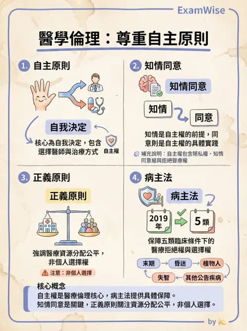 物治 - 病人權益與知情同意 - AI 圖文解析預覽