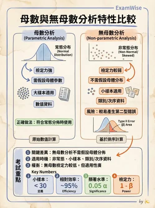 物治 - 統計檢定與分析方法 - AI 圖文解析預覽
