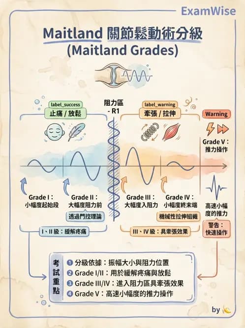物治 - 鬆動術分級理論 - AI 圖文解析預覽