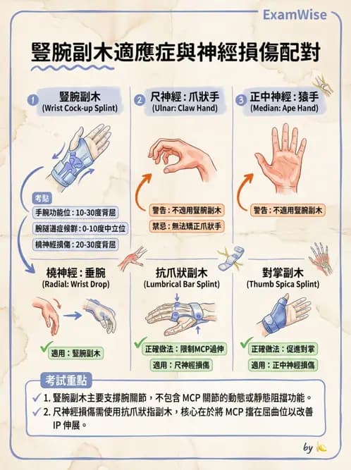 物治 - 裝具與矯具 - AI 圖文解析預覽