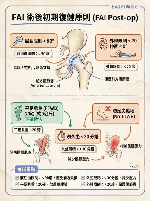 物治 - 髖關節病變與手術復健 - AI 圖文解析預覽