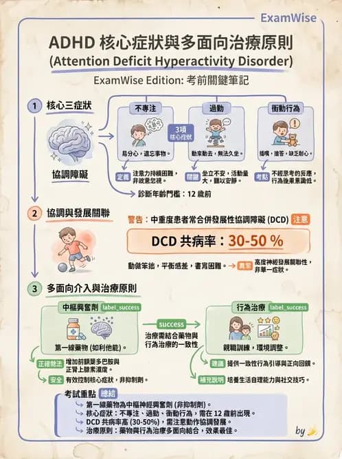 物治 - DCD、ADHD與行為介入 - AI 圖文解析預覽