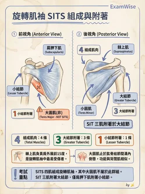 物治 - 上肢與頭頸肌肉解剖 - AI 圖文解析預覽