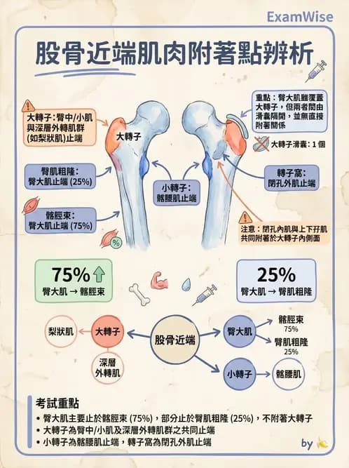 物治 - 軀幹與下肢肌肉解剖 - AI 圖文解析預覽