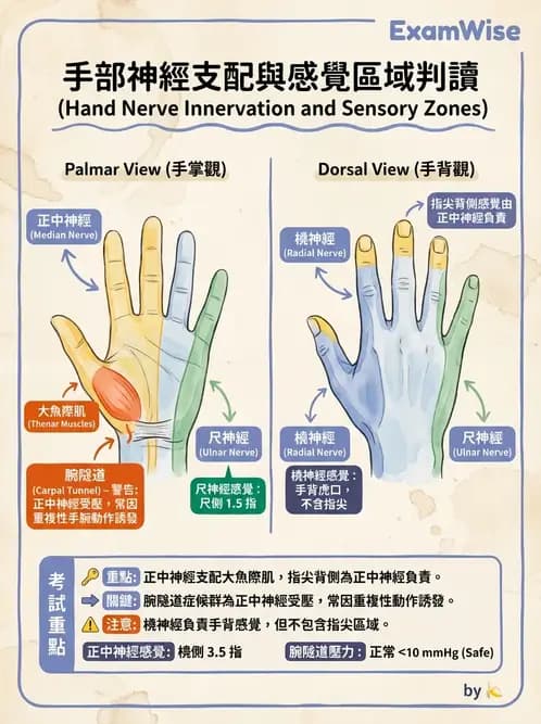 物治 - 周邊與自主神經解剖 - AI 圖文解析預覽