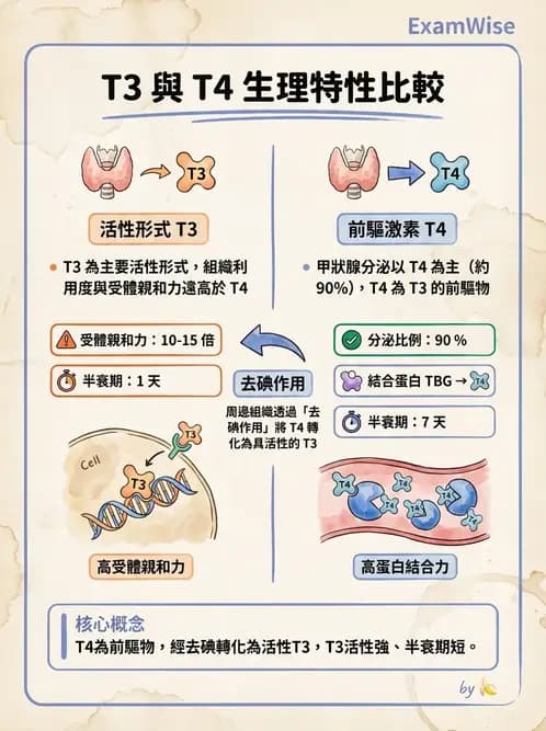 物治 - 內分泌系統生理 - AI 圖文解析預覽