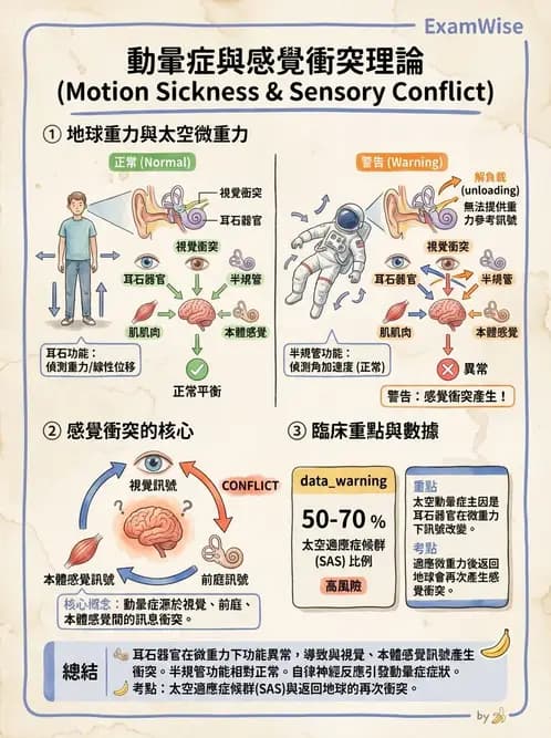 物治 - 神經系統生理 - AI 圖文解析預覽