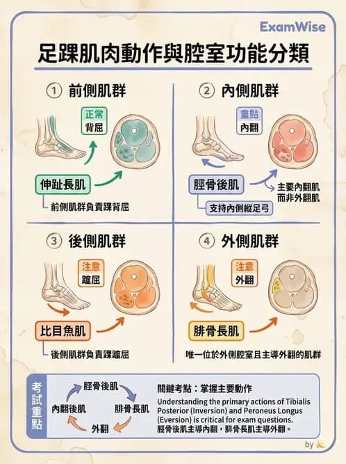 物治 - 踝與足部肌動學與生物力學 - AI 圖文解析預覽