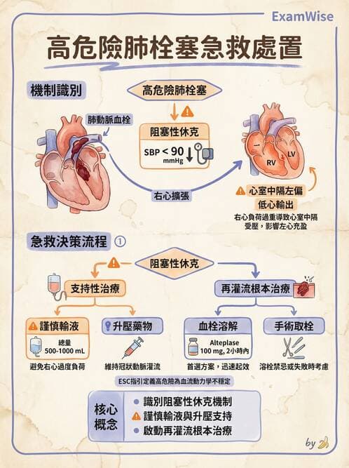專師 - 肺栓塞與其他肺疾 - AI 圖文解析預覽