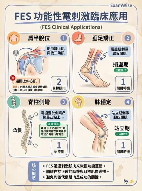 物治 - 功能性電刺激 - AI 圖文解析預覽
