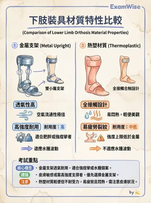 物治 - 裝具與矯具 - AI 圖文解析預覽