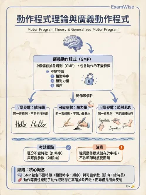 物治 - 動作控制理論 - AI 圖文解析預覽