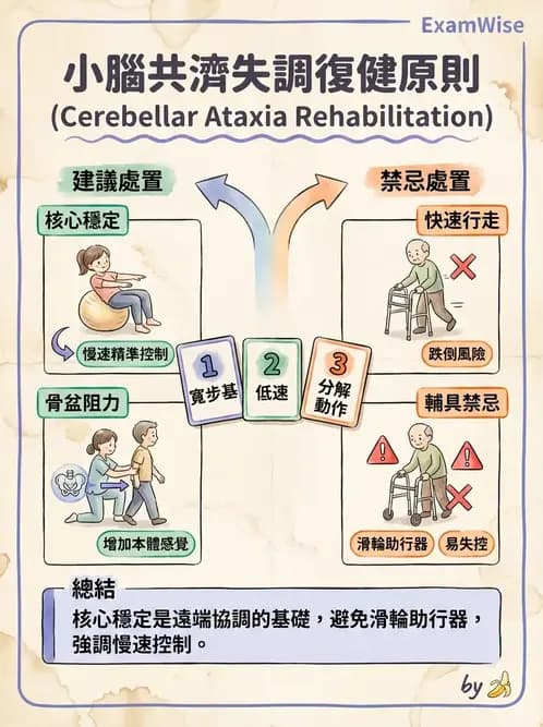 物治 - 小腦疾病物理治療 - AI 圖文解析預覽