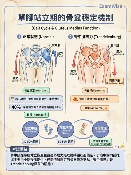 物治 - 腦中風姿勢控制平衡與轉位 - AI 圖文解析預覽