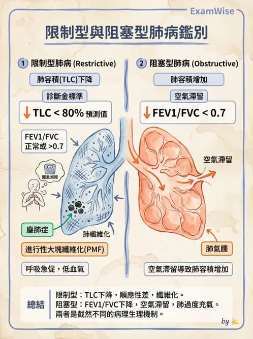 物治 - 阻塞性肺疾病物理治療 - AI 圖文解析預覽