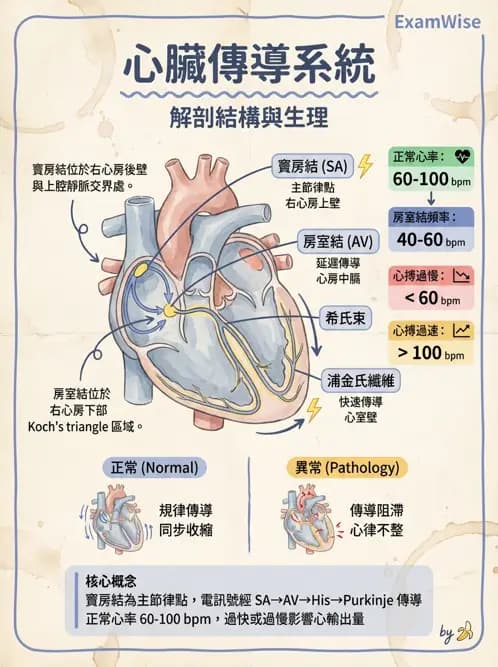 物治 - 循環解剖、生理與血流動力學 - AI 圖文解析預覽