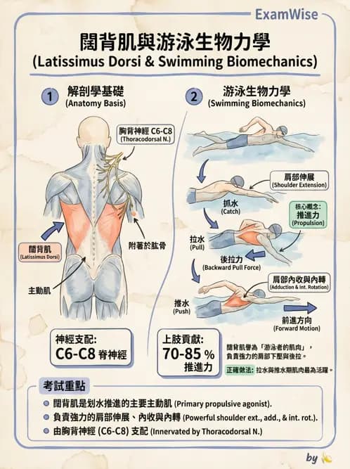 物治 - 上肢與頭頸肌肉解剖 - AI 圖文解析預覽
