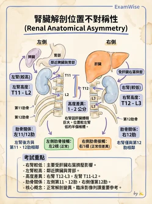 物治 - 消化泌尿生殖系統解剖 - AI 圖文解析預覽