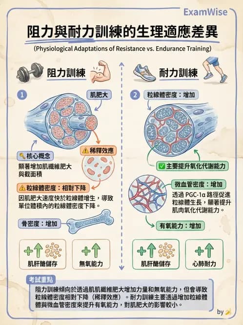 物治 - 能量代謝與運動適應 - AI 圖文解析預覽