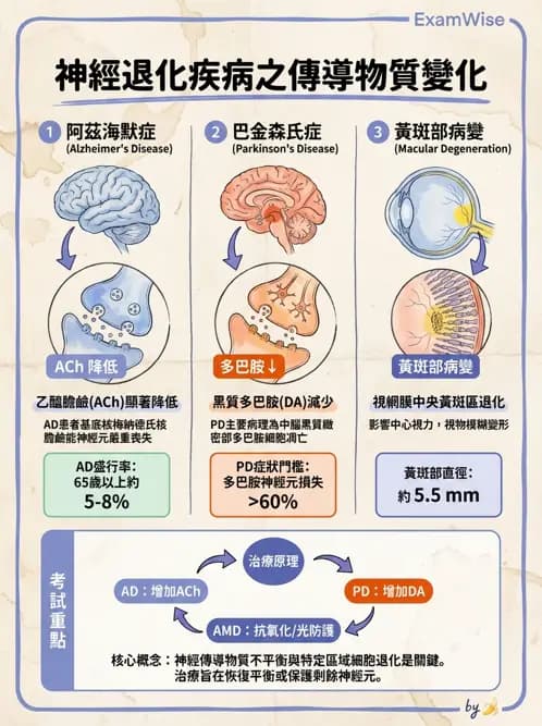 物治 - 神經系統生理 - AI 圖文解析預覽