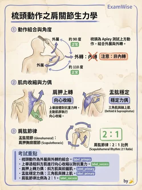 物治 - 肩關節複合體生物力學 - AI 圖文解析預覽