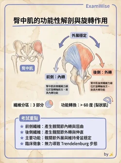 物治 - 髖關節肌動學與生物力學 - AI 圖文解析預覽