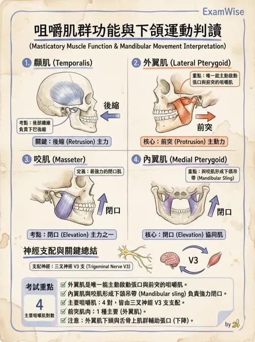 物治 - 顳顎關節肌動學與生物力學 - AI 圖文解析預覽