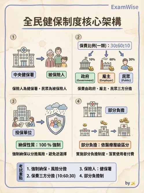 物治 - 全民健保制度 - AI 圖文解析預覽