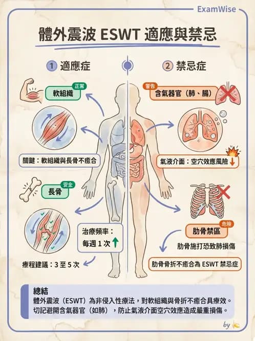 物治 - 物理因子特殊應用 - AI 圖文解析預覽