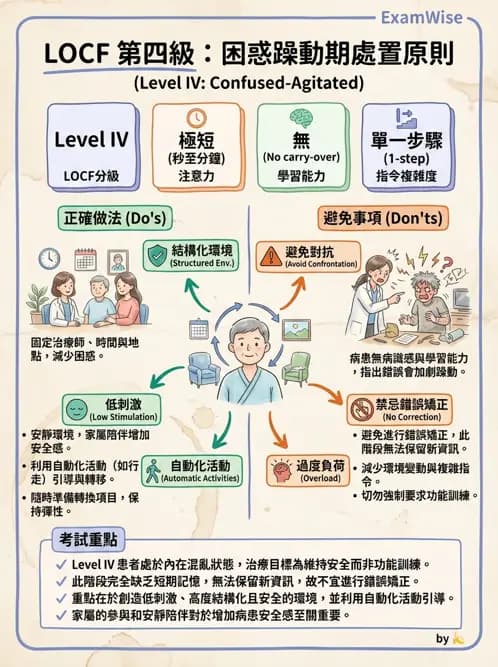 物治 - TBI LOCF分級與復健 - AI 圖文解析預覽
