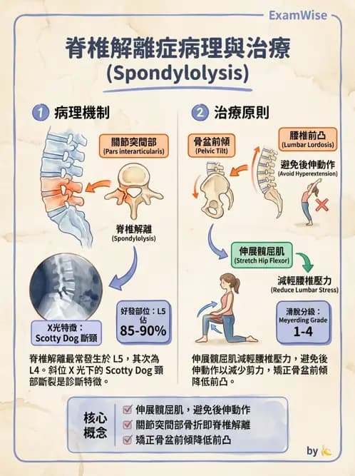物治 - 腰椎椎間盤與脊椎狹窄 - AI 圖文解析預覽