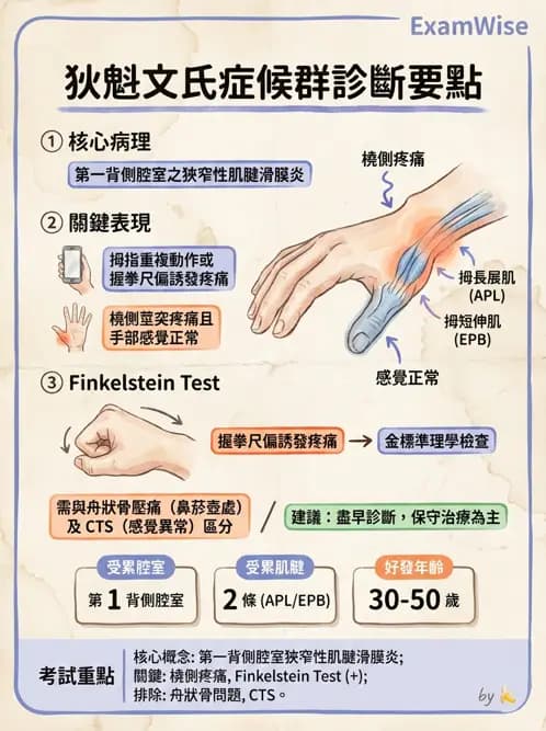 物治 - 腕關節疾病 - AI 圖文解析預覽