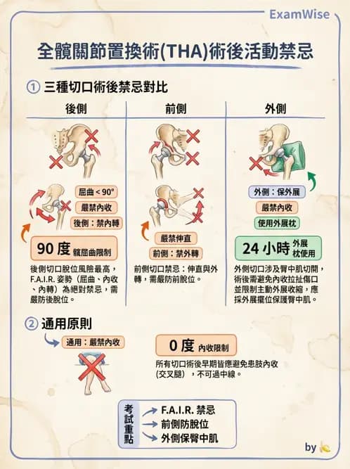 物治 - 髖關節病變與手術復健 - AI 圖文解析預覽