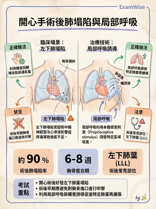 物治 - 胸腔手術、肺移植與呼吸器 - AI 圖文解析預覽