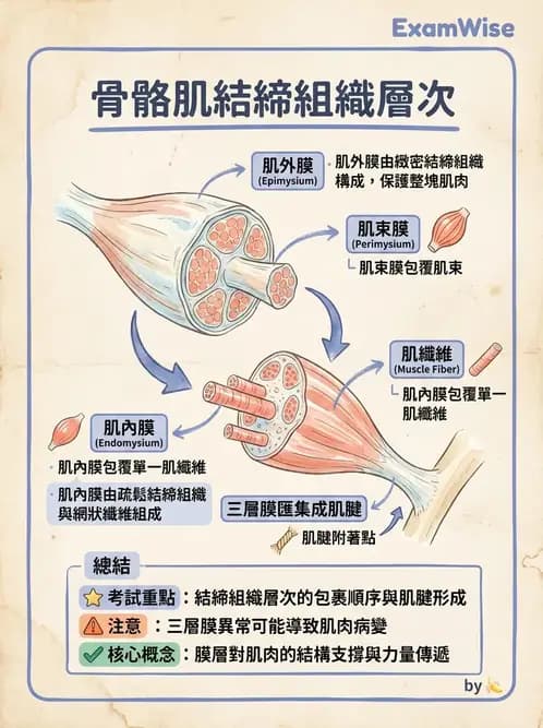 物治 - 肌肉收縮與纖維特性 - AI 圖文解析預覽