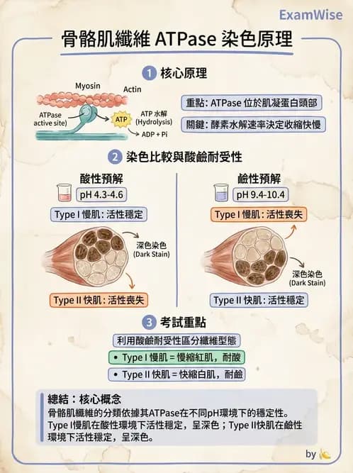 物治 - 肌肉收縮與纖維特性 - AI 圖文解析預覽